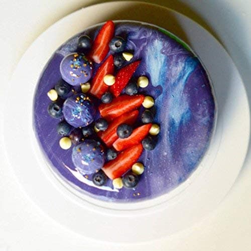 Stilnati 1 pcs round eclipse silicone cake mold for mousses white color, baking mold, mousse chiffon pastry cakes, pan, biscuit, candy, ice cream, jelly, brownie, cookie