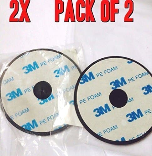 Lot of 2-70mm Adhesive Mounting Disk for Car Dashboards GPS Smartphone Dashboard Disc
