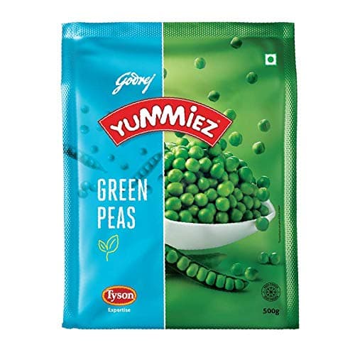 Yummiez Green Peas Pouch, 500 g