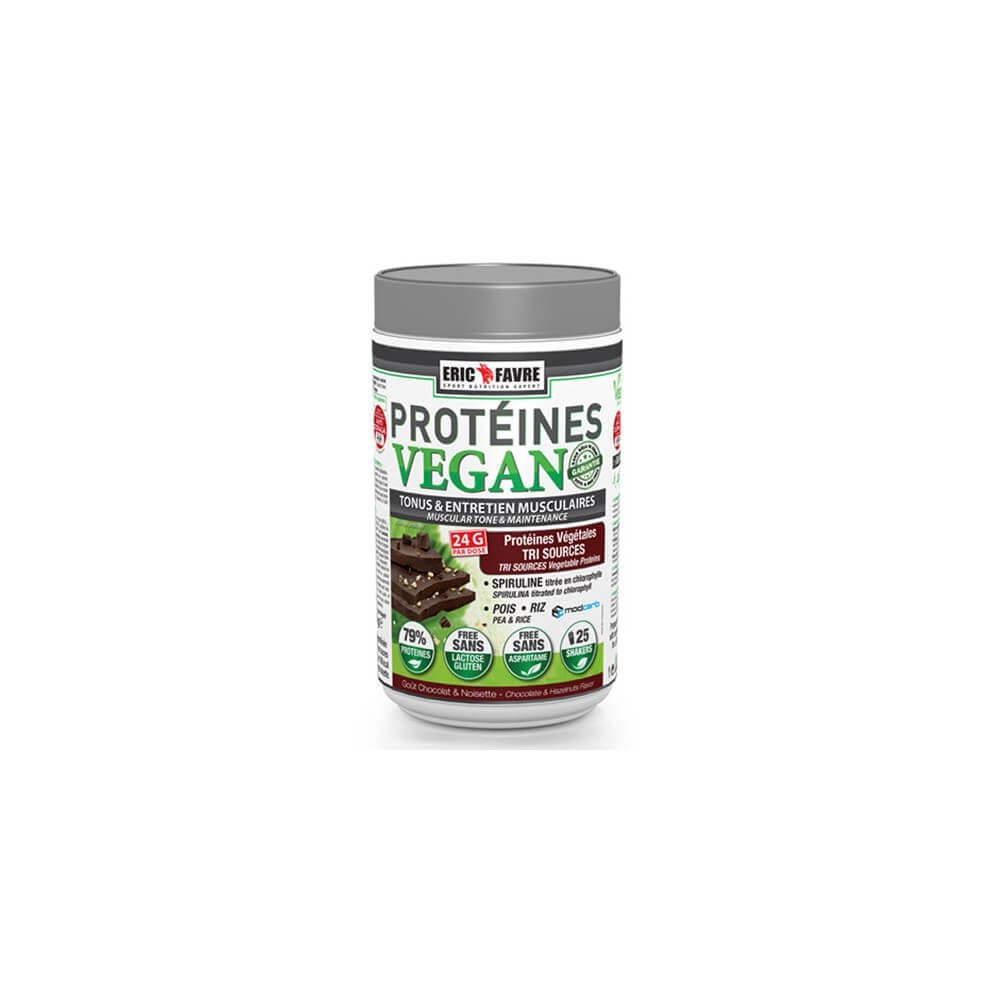 Eric Favre Vegan Proteins 750g - Chocolate Hazelnut