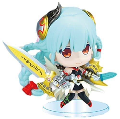 eikoh Puzzle & Dragons Mini Graceful Valkyrie Pugyutto Figure Collection Vol. 3 Chibi Princess Warrior Rose Valk AND PAD PND P&D