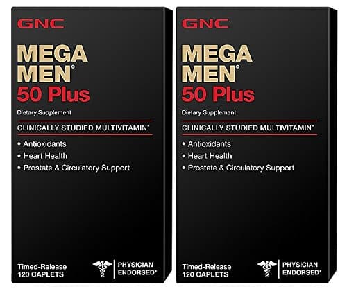 Mega Men 50 Plus, 120 Caplets (2 Pack)