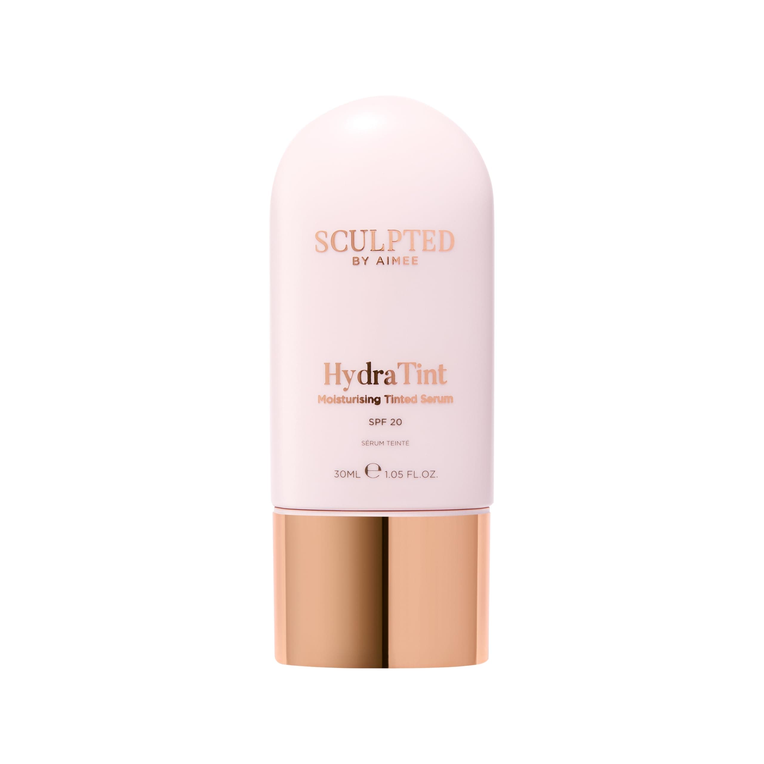 HydraTint Moisturising Tinted Serum from Sculpted by Aimee - 30ml 2-in-1 Makeup and Skin-Perfecting Skincare Tinted Moisturiser & Serum Foundation with SPF 20, Hyaluronic Acid & Ceramides