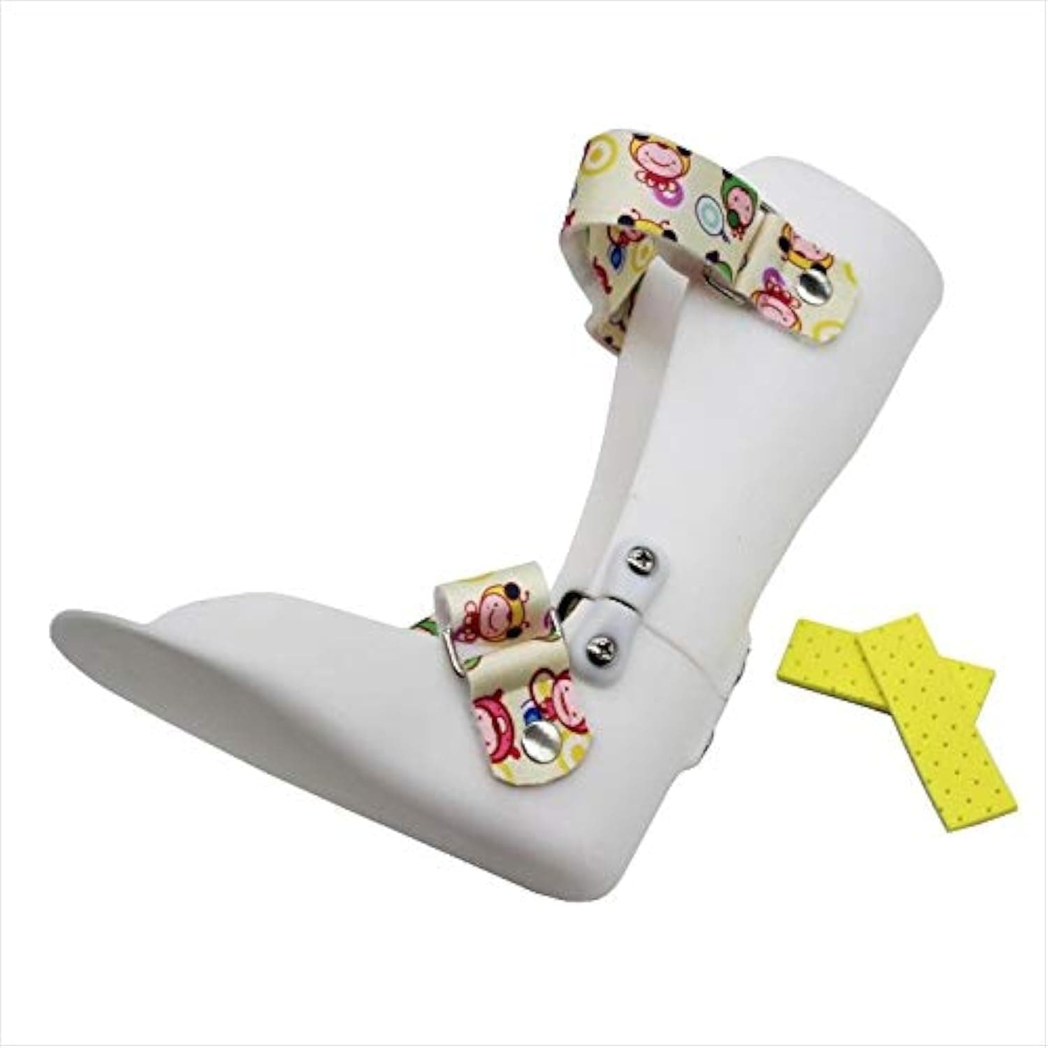 Kids AFO Drop Foot Splint Toddler Custom Othopedic Ankle Foot Brace Night Splint Support for Children (S-Left: 5.9IN)