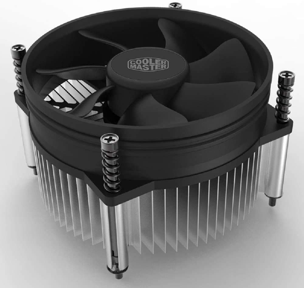 Shaking Tank Cooler Master i30 CPU Cooler - 92mm Low Noise Cooling Fan&Pure Aluminum Solid Pressure Heatsink for Intel Socket LGA 1150/1151 / 1155/1156/1200
