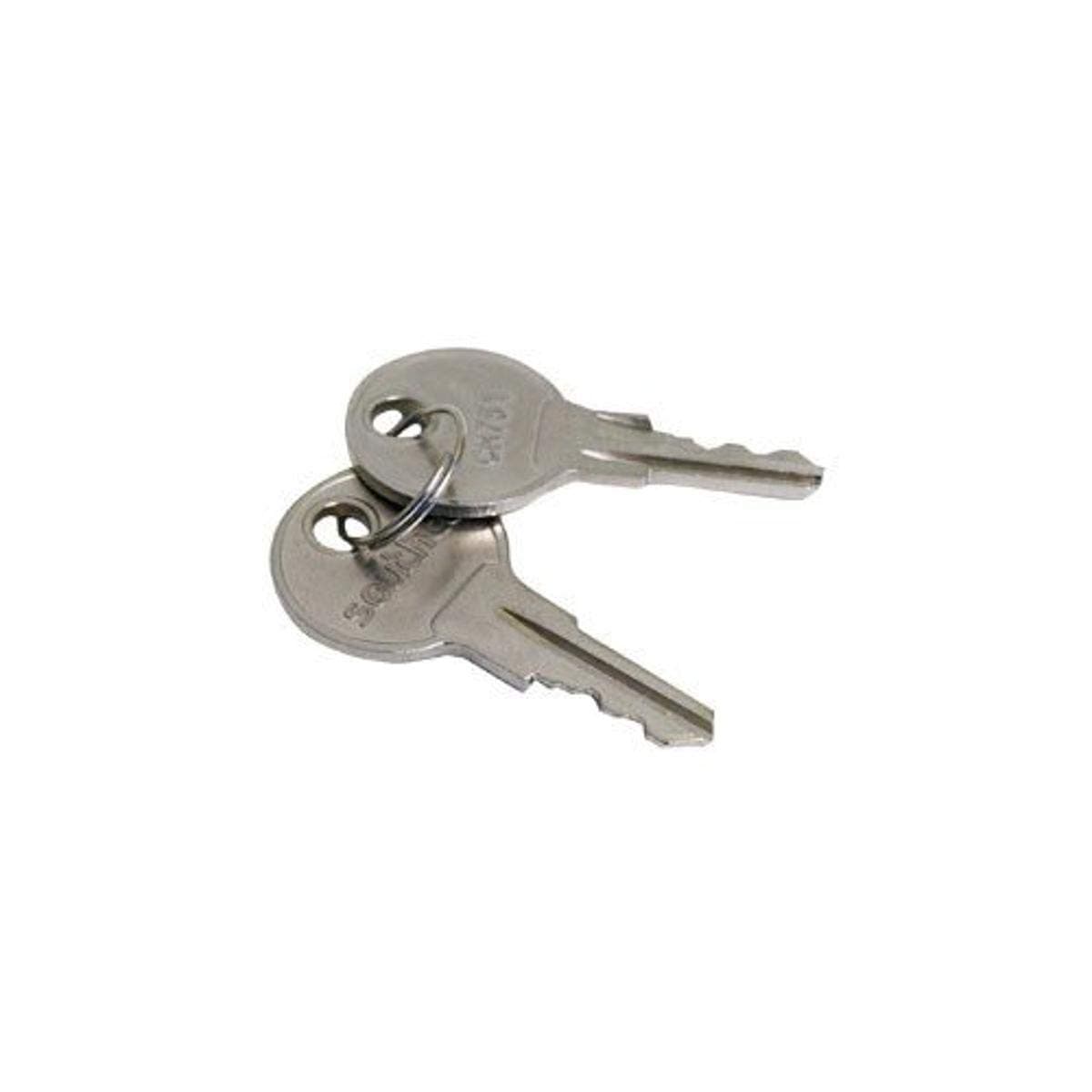 SouthcoCH751 Keys for RV Campers, Cabinets, Push Locks (2 Keys)