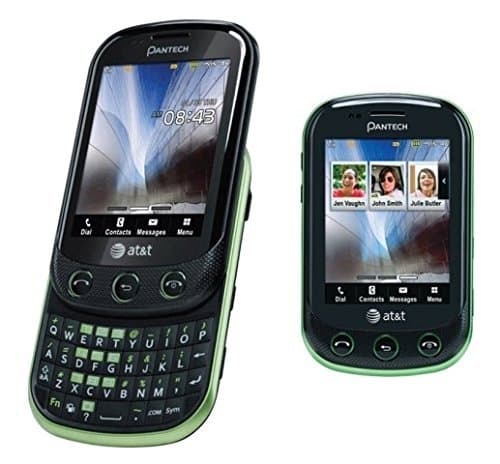 Pantech Pursuit 2 P6010 Unlocked GSM 3G Slider Cell Phone w/Touchscreen and Physical Keyboard -Green