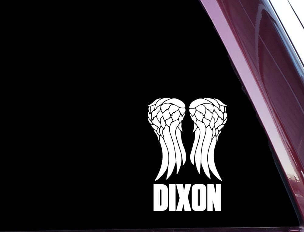 Daryl Dixon Wings - Precision-Cut Vinyl Decal/Sticker (NOT Printed)