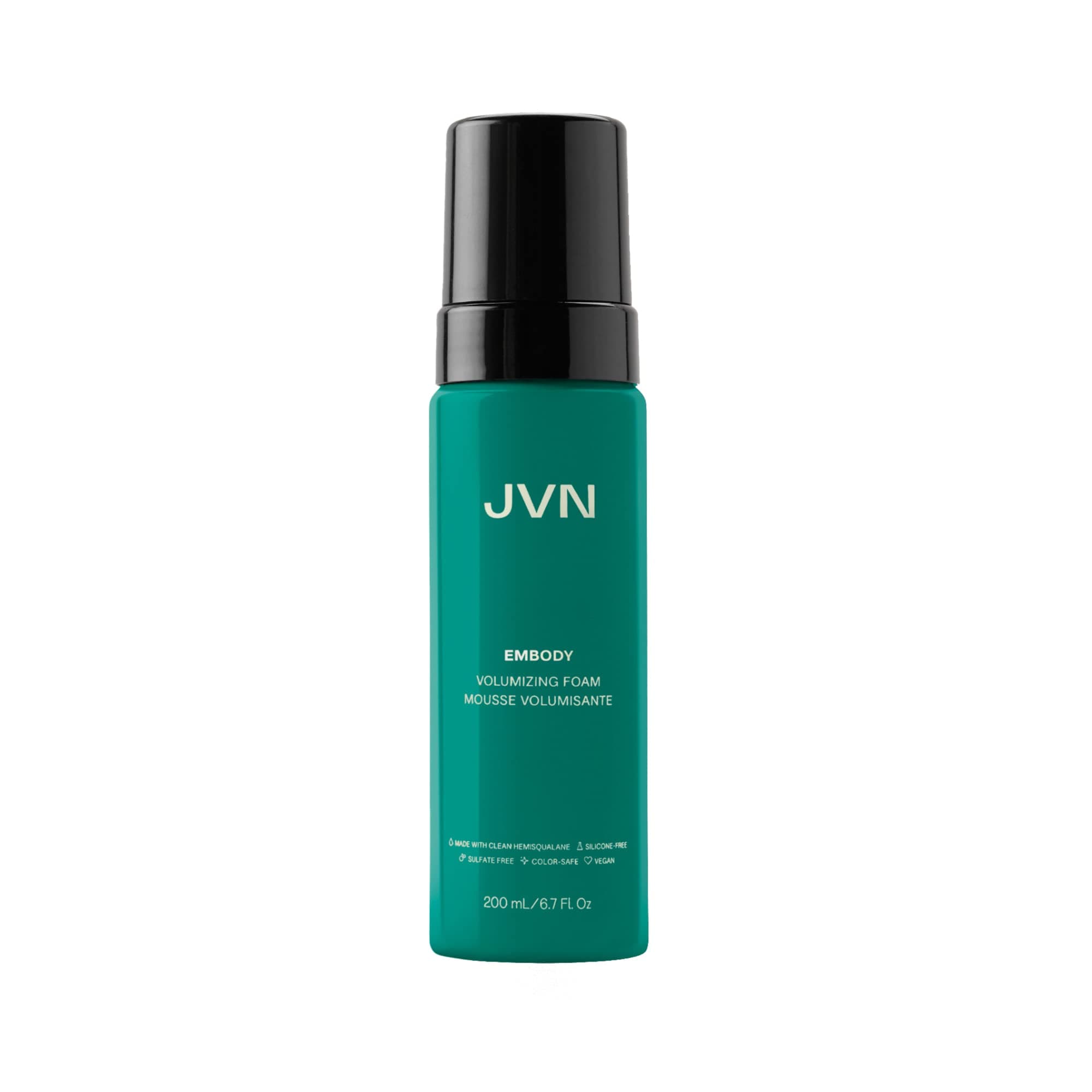 Embody Volumizing Foam, Clean, Volume-Boosting Foam for All Hair Types, Color Safe, Sulfate-Free, 6.7 Fluid Ounces