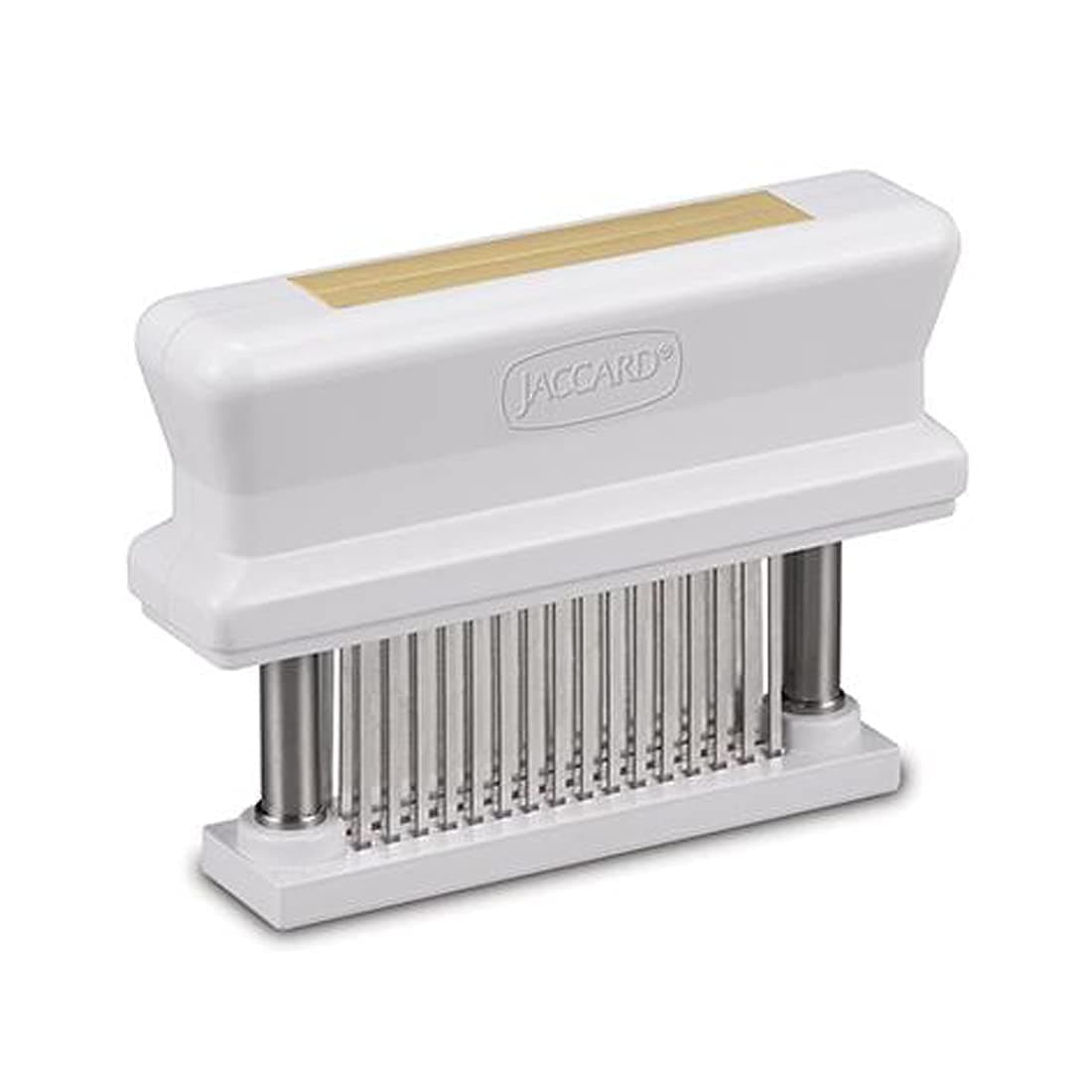 Jaccard 200348T, 48 Blade Durable Meat Tenderizer with Stainless Steel Razor Sharp Needle, Cooking Gadget for Tenderizing Chicken, Beef, Pork, Veal, BBQ, Tan
