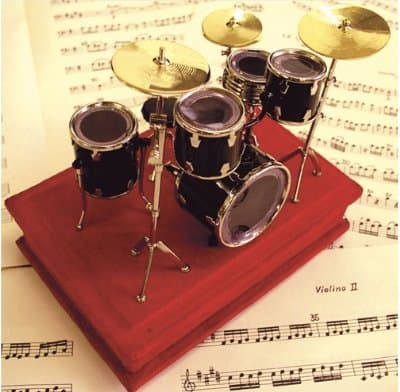 Miniature Musical Instruments Collection Piece: The Drum Set
