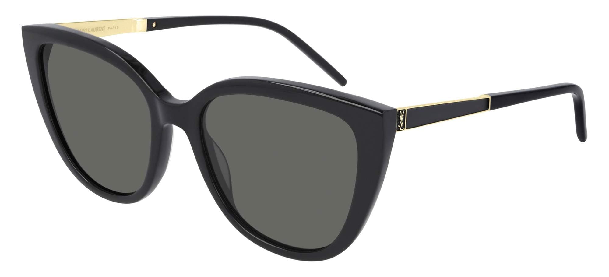 SAINT LAURENT SL M70 Black Gold/Grey 55/18/145 women Sunglasses