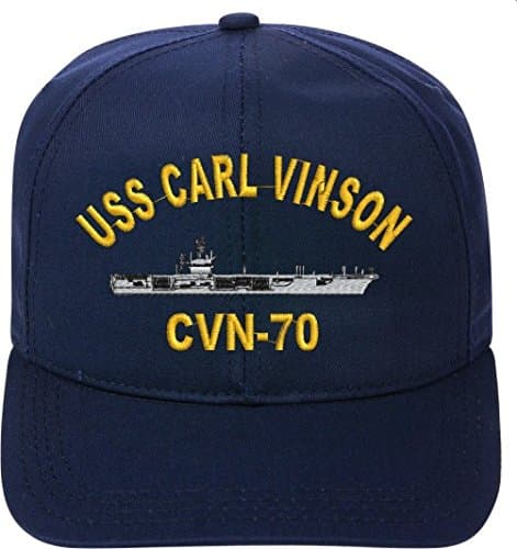 USS CARL VINSON CVN-70 Direct Embroidered Cap..New