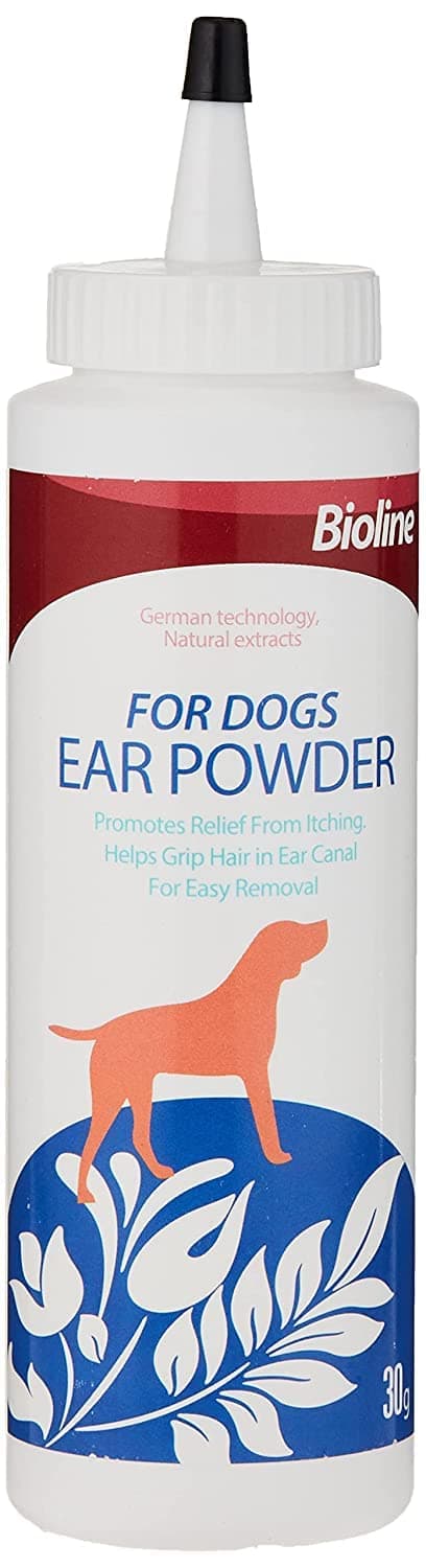 BIOLINE EAR POWDER FOR DOGS 30 GRAMS
