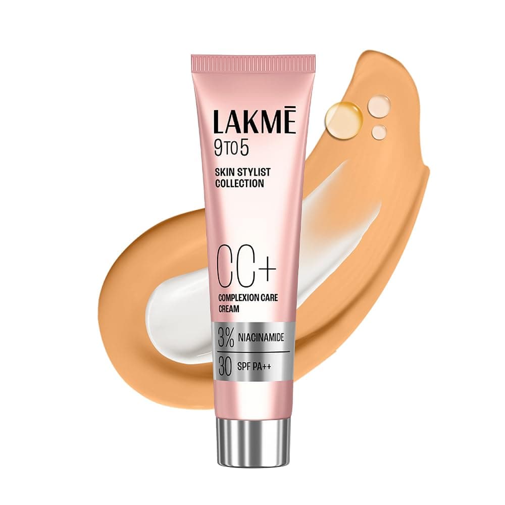 Lakme 9 to 5 Complexion Care CC Cream, Honey, 30g