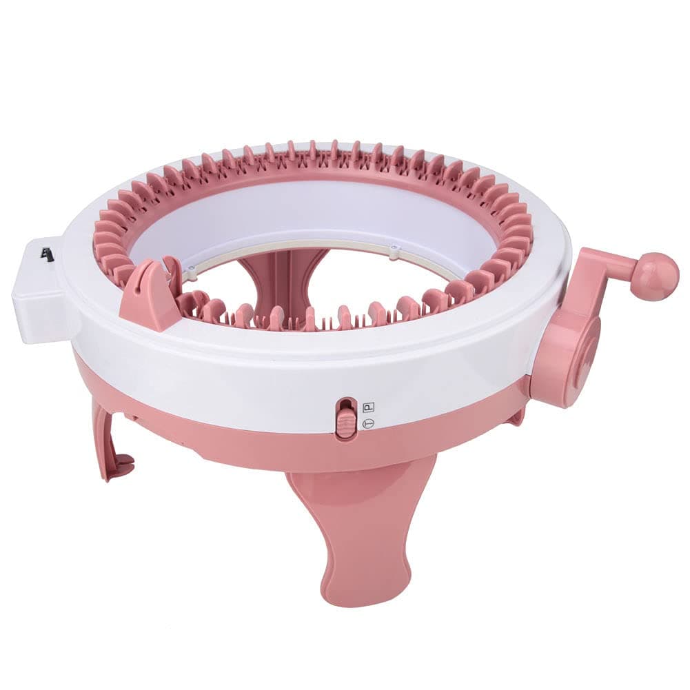 Hand Knitting Machine, 48-Pin DIY Plastic Personalized Practical Convenient Durable Children Weaving Toy Tool Accessories for Scarf Hat Sock Weaving Sewing Machine