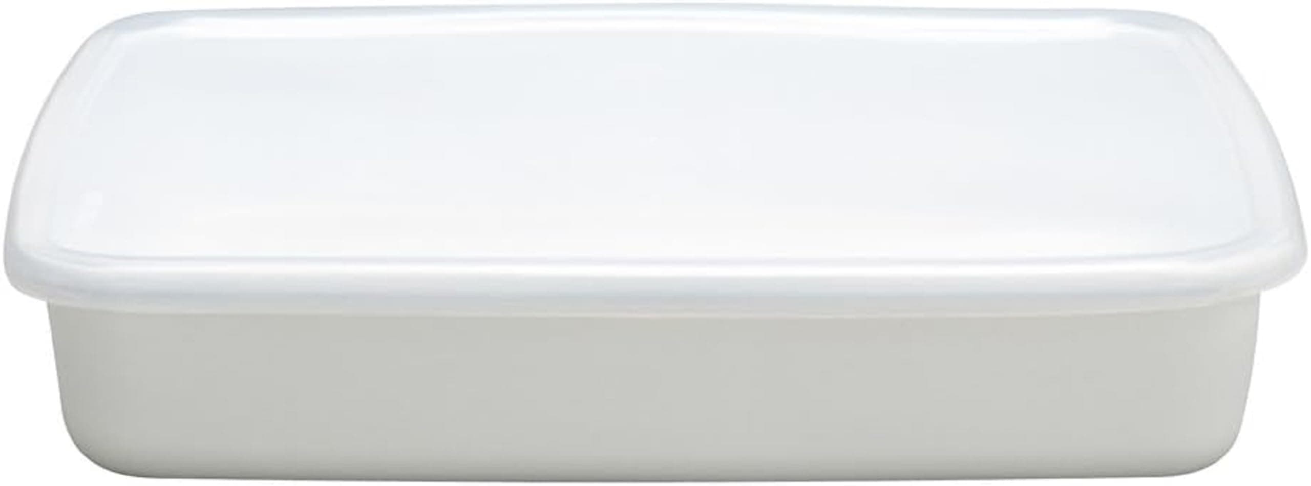 Food Strage Enamel Container 2.4 L -made in Japan