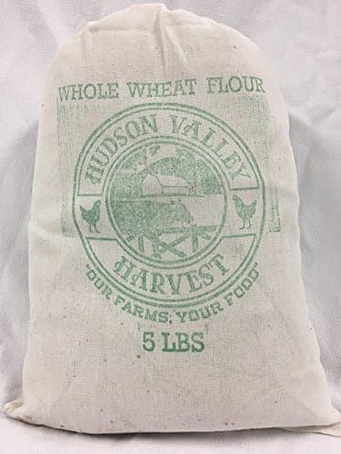 Hudson Valley Harvest Unbleached Stone Ground Whole Wheat Flour, 5lbs