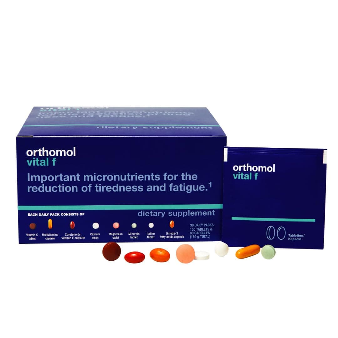 Orthomol Women's Vital F 30 Day Supply (Pills and Capsules) (International Direct Shipping)