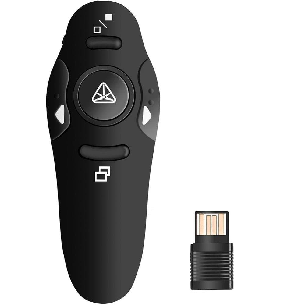 2.4GHz Wireless USB PowerPoint PPT Pointer Clicker Presenter Remote for Win 2000, XP, Vista, Win7, Win8, Win10, MAC OS, Linux Interface: USB1.1, USB2.0, USB3.0
