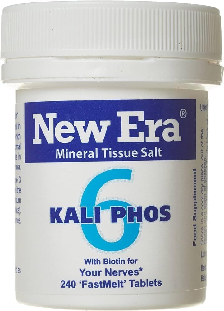 New Era Number 6 Kali. Phos. Tablets - Pack of 240