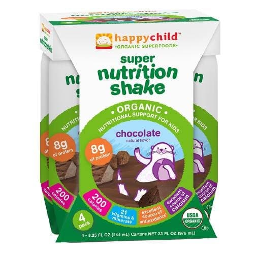 Happy Child Super Nutrition Shake, Chocolate 8.25 oz (Pack of 1)
