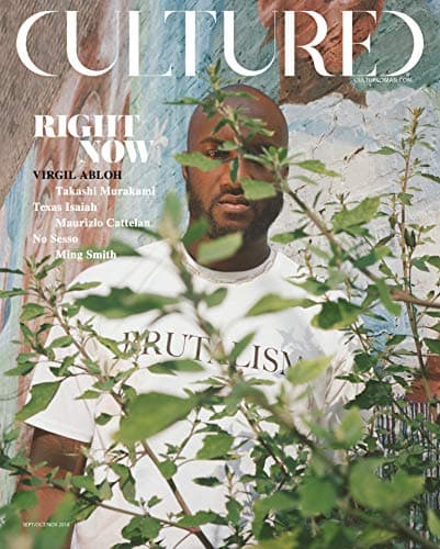 Cultured Magazine (September/October/November, 2018) Virgil Abloh Cover Unknown Binding