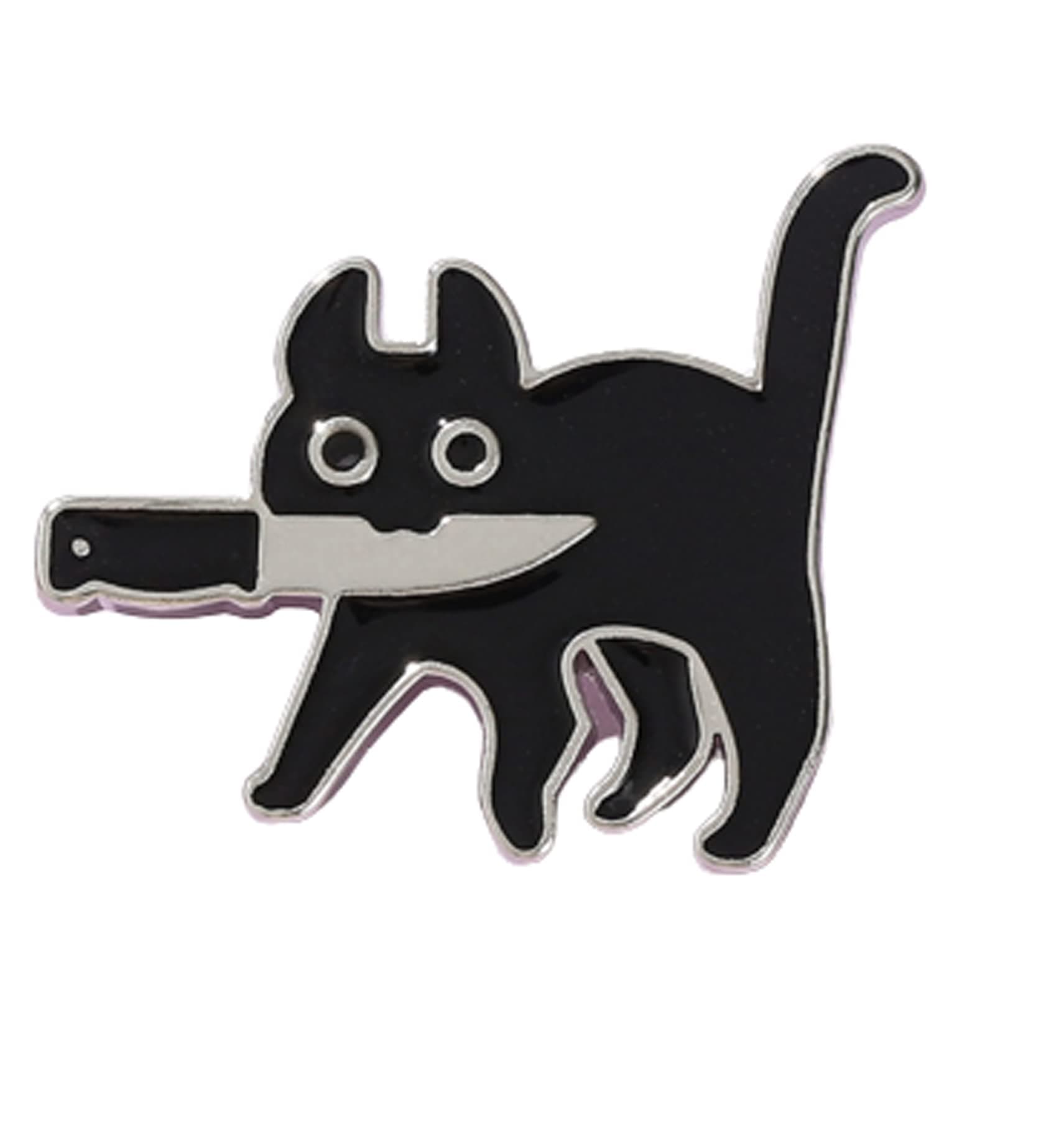 Enamel Cat Pin Women Girls Pin Brooches Animal Enamel Pins Funny and Cute Cat Pins for Clothes