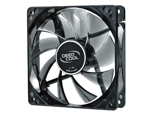 DEEPCOOL WIND BLADE 120mm Semi-transparent Black Fan with Blue LED