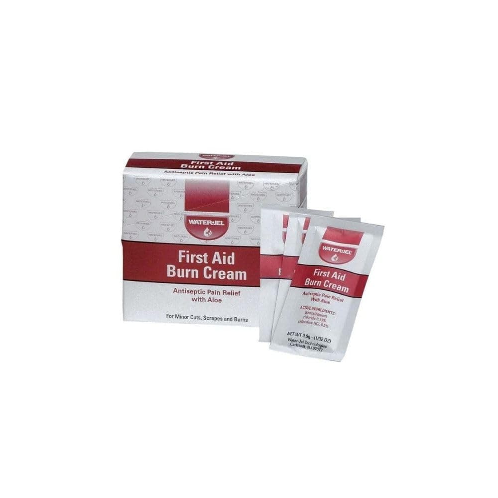 First Aid Burn Cream, Antiseptic Burn Relief, 0.9 gm Packets, 25 Pack, MS-60765