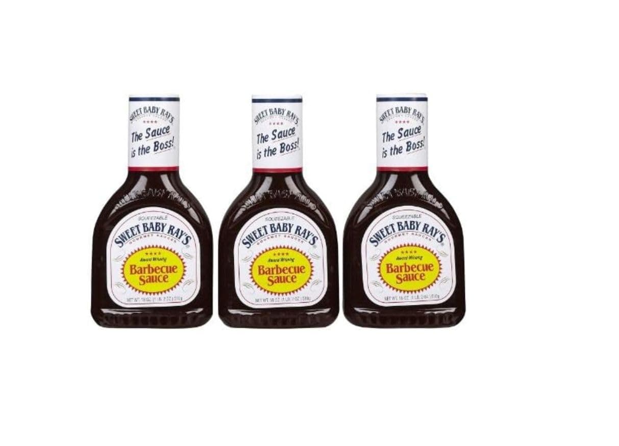 BBQ Sauces, 18-Ounce Bottle (Pack of 3) (Original) by Sweet Baby Ray's