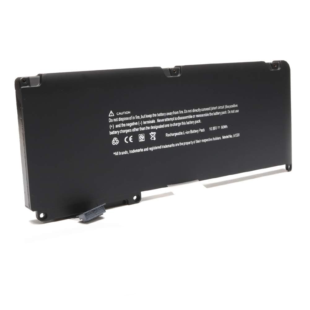 A1331 Laptop Battery for Apple MacBook Unibody 13" A1342 (Late 2009 Mid 2010) fits 661-5391 020-6582-A MC233LL/A MC207LL/A MC516LL/A -[60Wh 10.95V]-Ankon