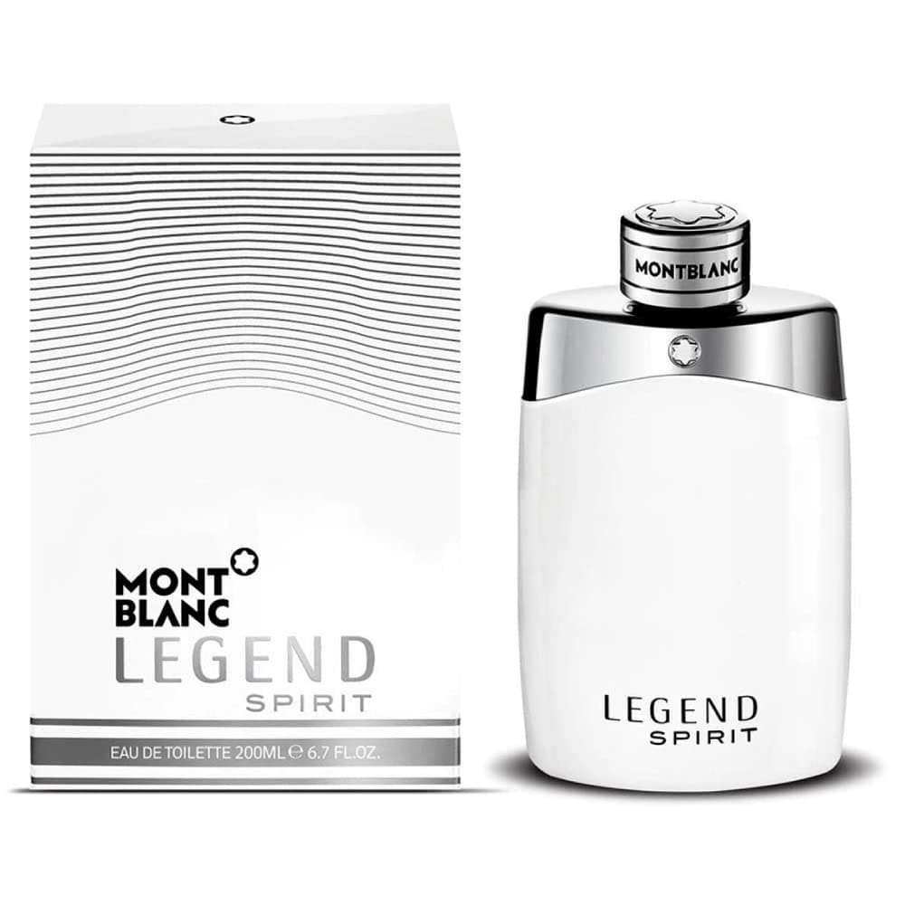 MONTBLANC - Legend Spirit After Shave Balm - Men's Scented After Shave Balm - Fresh Woody Aromatic - With notes of Pink Peppercorn, Lavender & White Woods