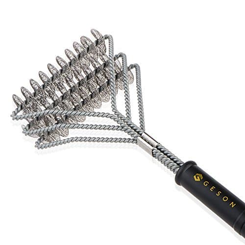 Grill Brush Bristle Free - Barbecue Brush for Grill, 100% Rust Resistant Safe Grill Cleaner for Porcelain, Propane, Electric, Infrared, Stainless Steel, Gas, Iron and Weber Grill Grates