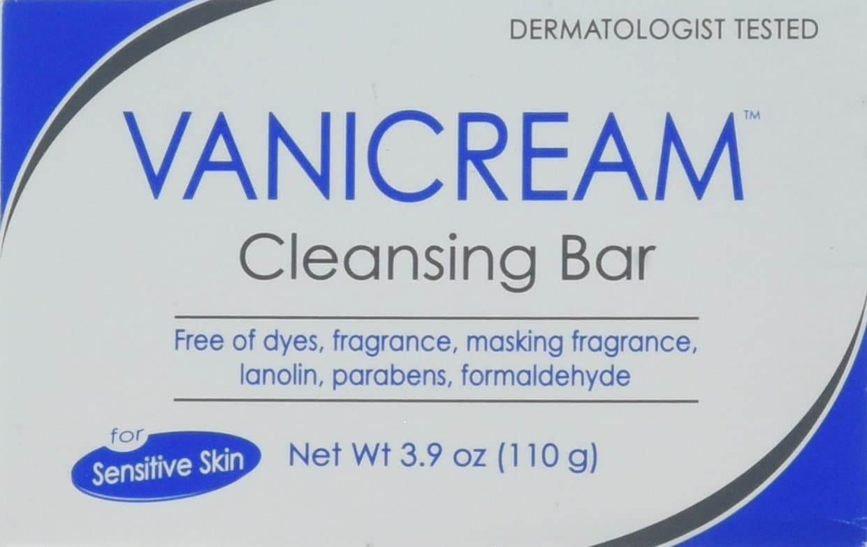 Cleansing Bar, Fragrance Free, 3.9 Ounce Bars by Vanicream