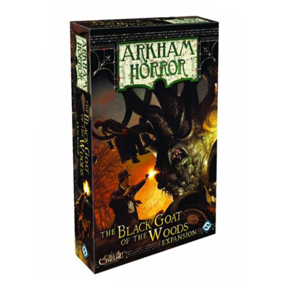Fantasy Flight Arkham Horror Expansion Black Goat of The Woods Board Game