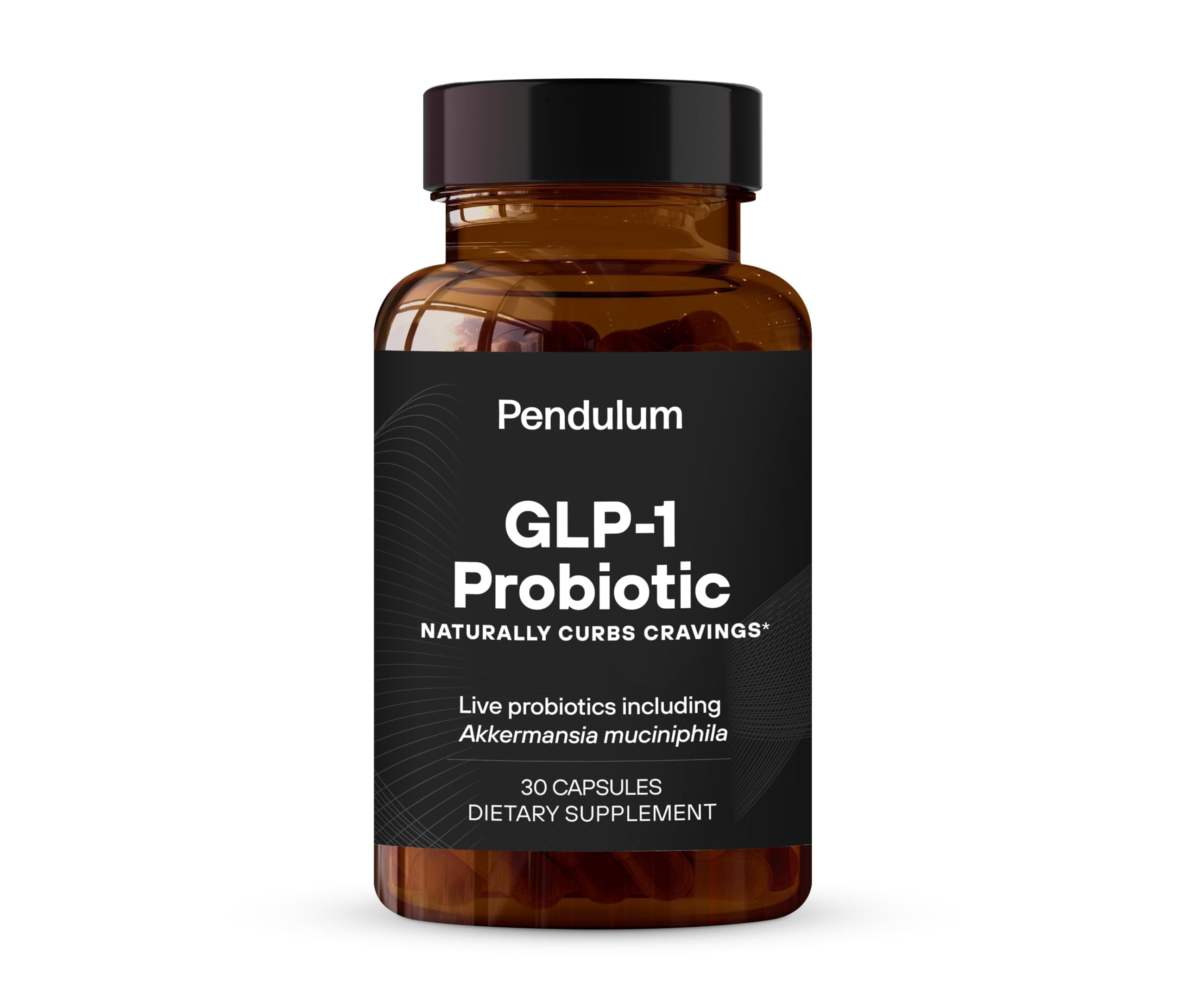 Pendulum GLP-1 Probiotic (30 Capsules, 1-Pack) and Polyphenol Booster (60 Capsules, 1-Pack)
