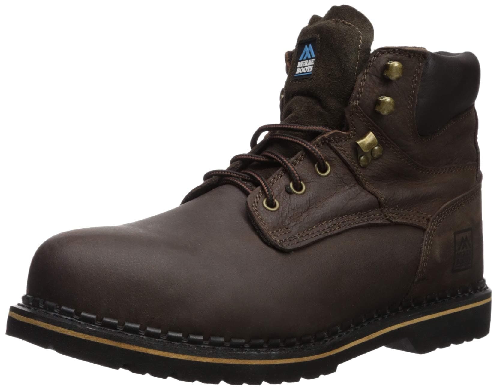 McRaeMen's Ankle Boot, Brown-4, 14 M US