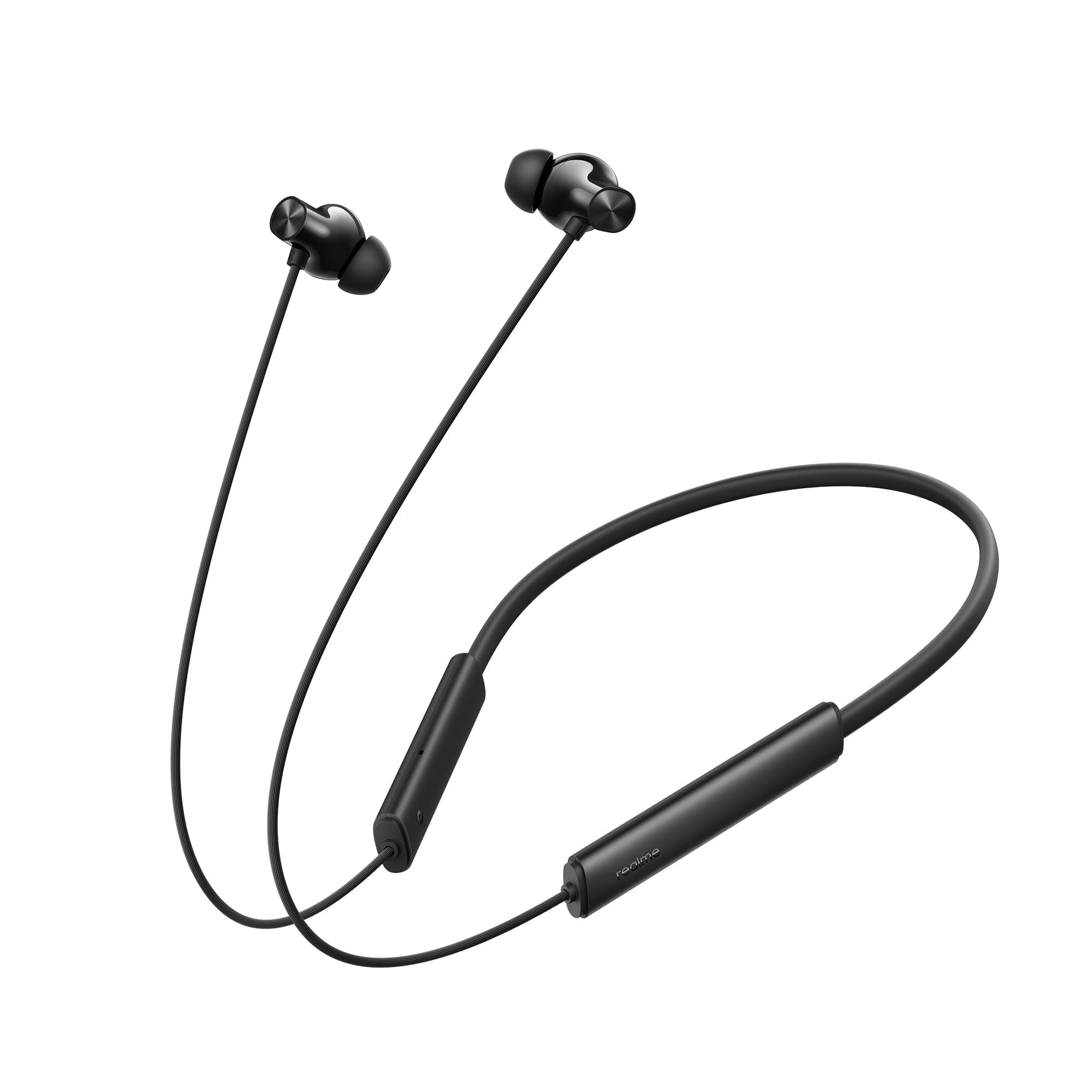 Buds Wireless 3 Neo in Ear Bluetooth Neckband with 13.4 Mm Dynamic Bass Boost Driver,Upto 32 Hours Playback,Fast Charge,Ai Enc,45Ms Low Latency,Ip55 Dust&Water Resistannt&Bluetooth V 5.4 Black