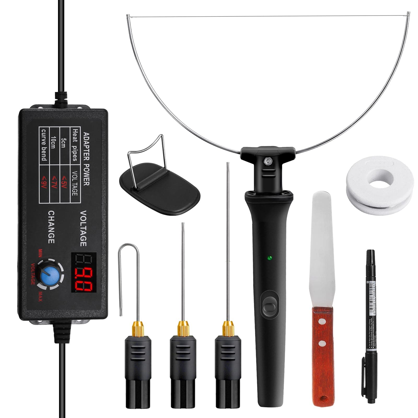 Hot Foam CutterFoam Cutter Electric Cutting Machine Pen Tools Kit with 110-240V/0-28W Digital Voltage Controller Electric Cutting Machine Pen Tool