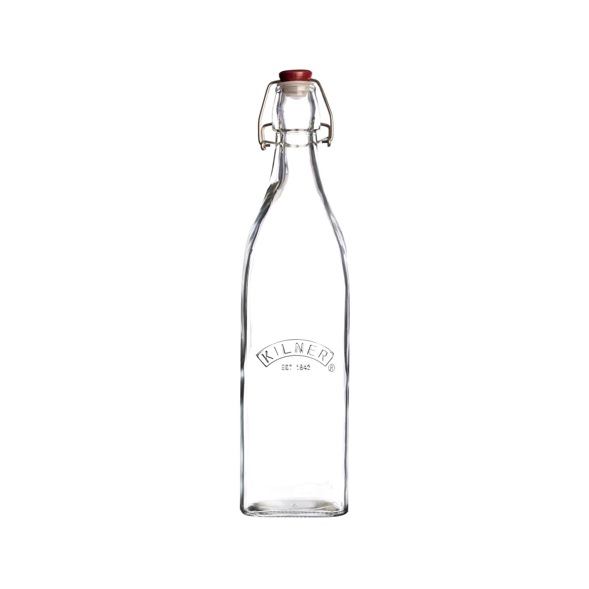 Kilner Clip Top Square Bottle 0.55 Litre