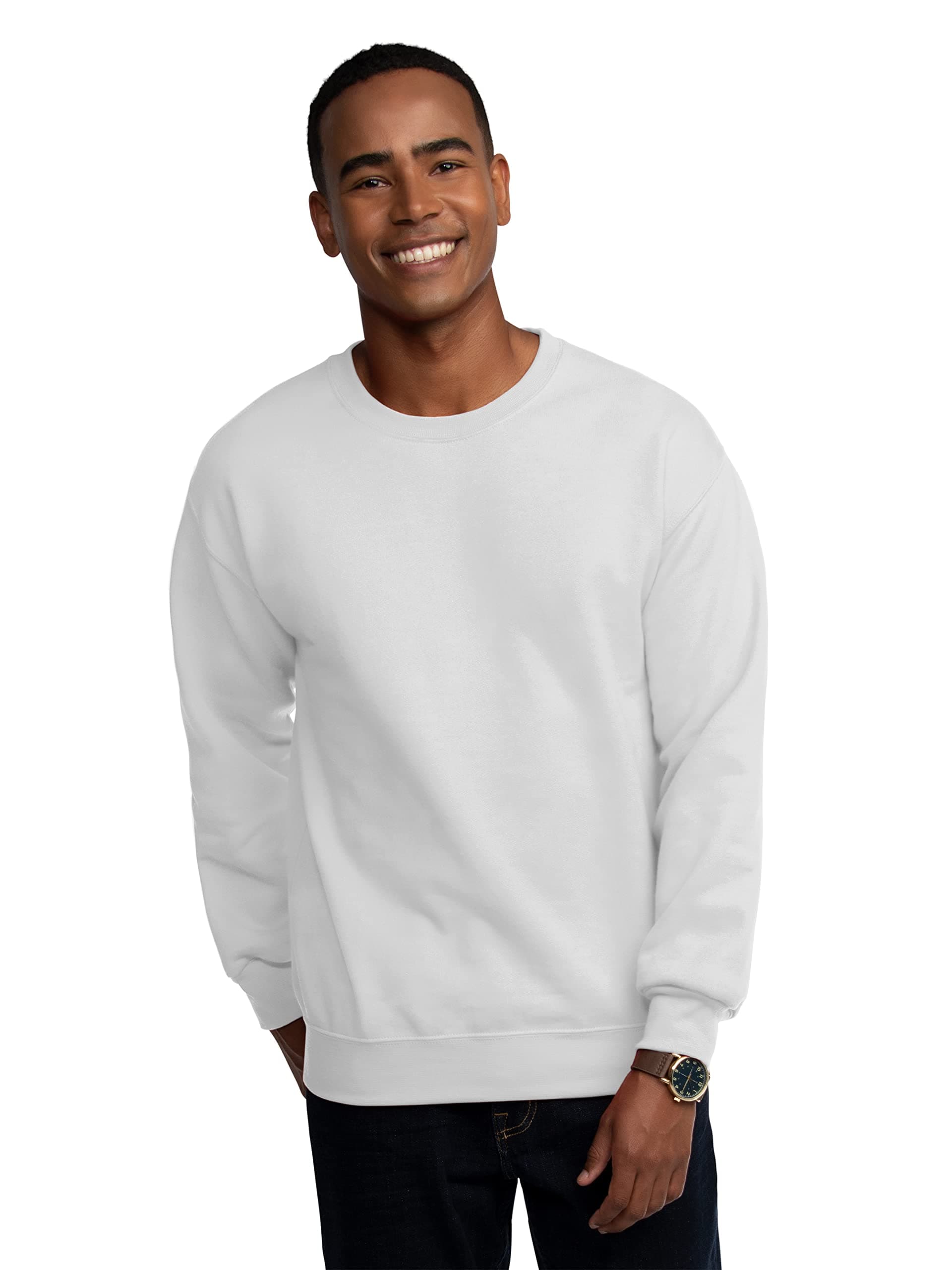 Fruit of the Loom Men's Moisture Wicking Eversoft Fleece Sweatshirt