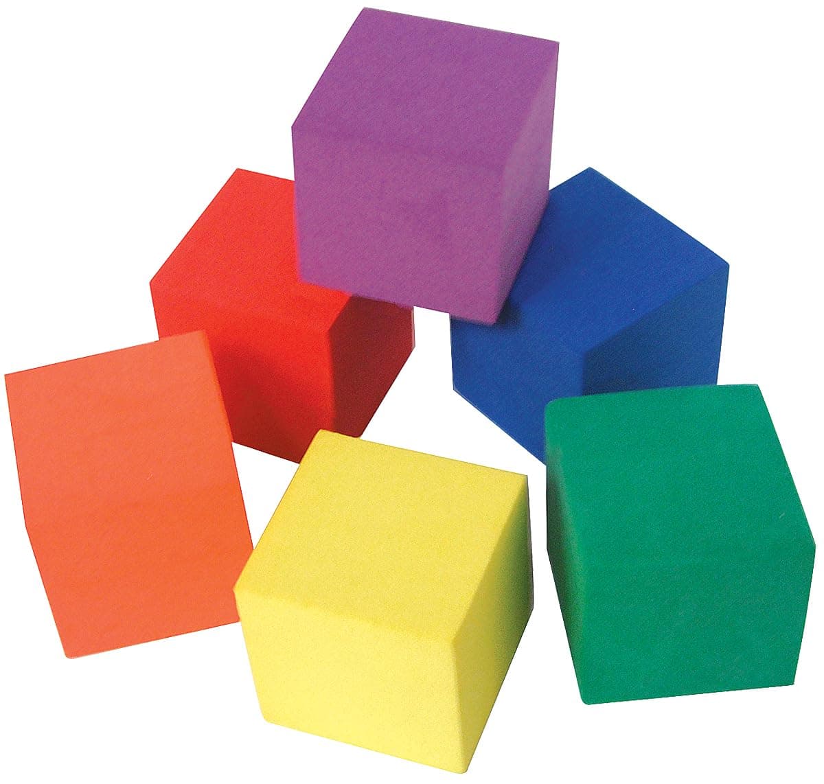 Teacher Created Resources Foam Color Cubes (20615), Multi