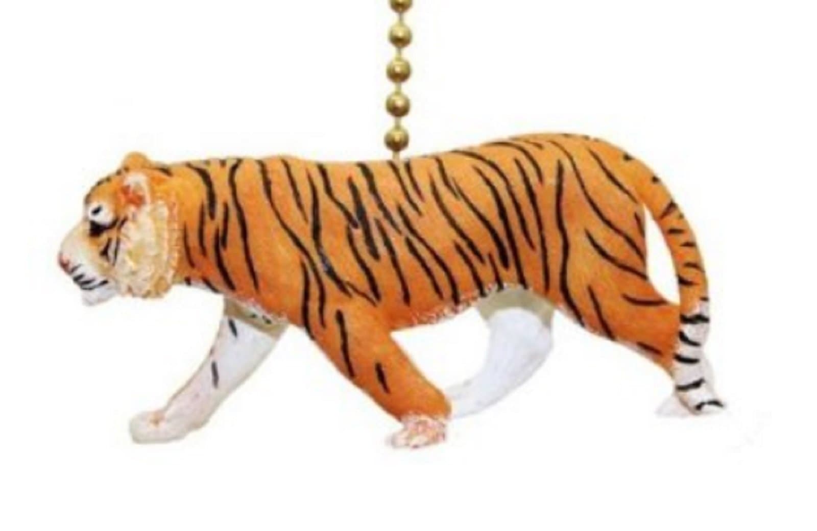 Bengal Tiger Ceiling Fan Pull Light Chain Extension Ornament