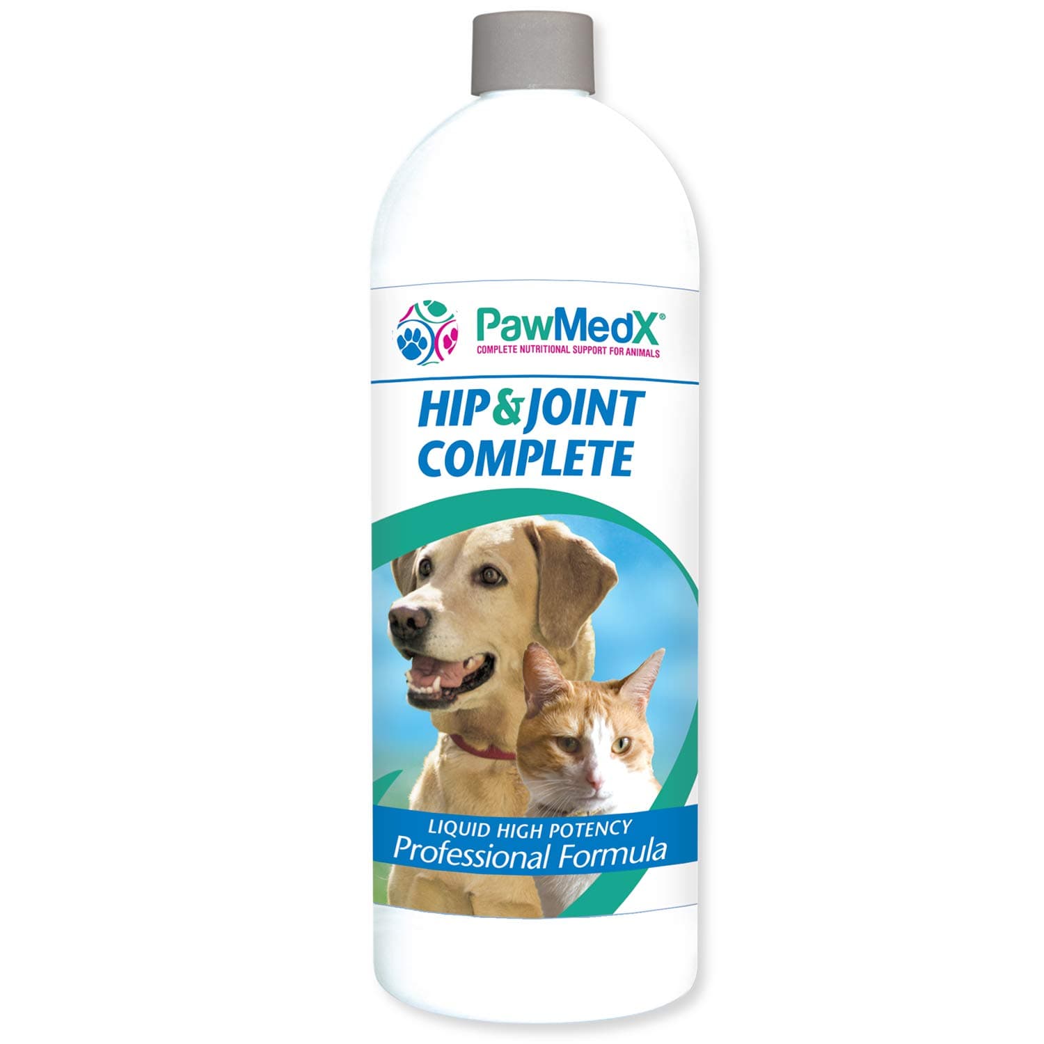 Liquid Glucosamine for All Dogs by Eniva | Hip, Joint, Bones & Teeth, Professional Extra Strength Liquid, Glucosamine, Chondroitin, MSM, Collagen, VIT C, Calcium, Antioxidants | USA Made– 32oz