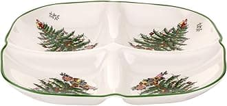 Spode Christmas Tree Sculpted 4 Section Tray