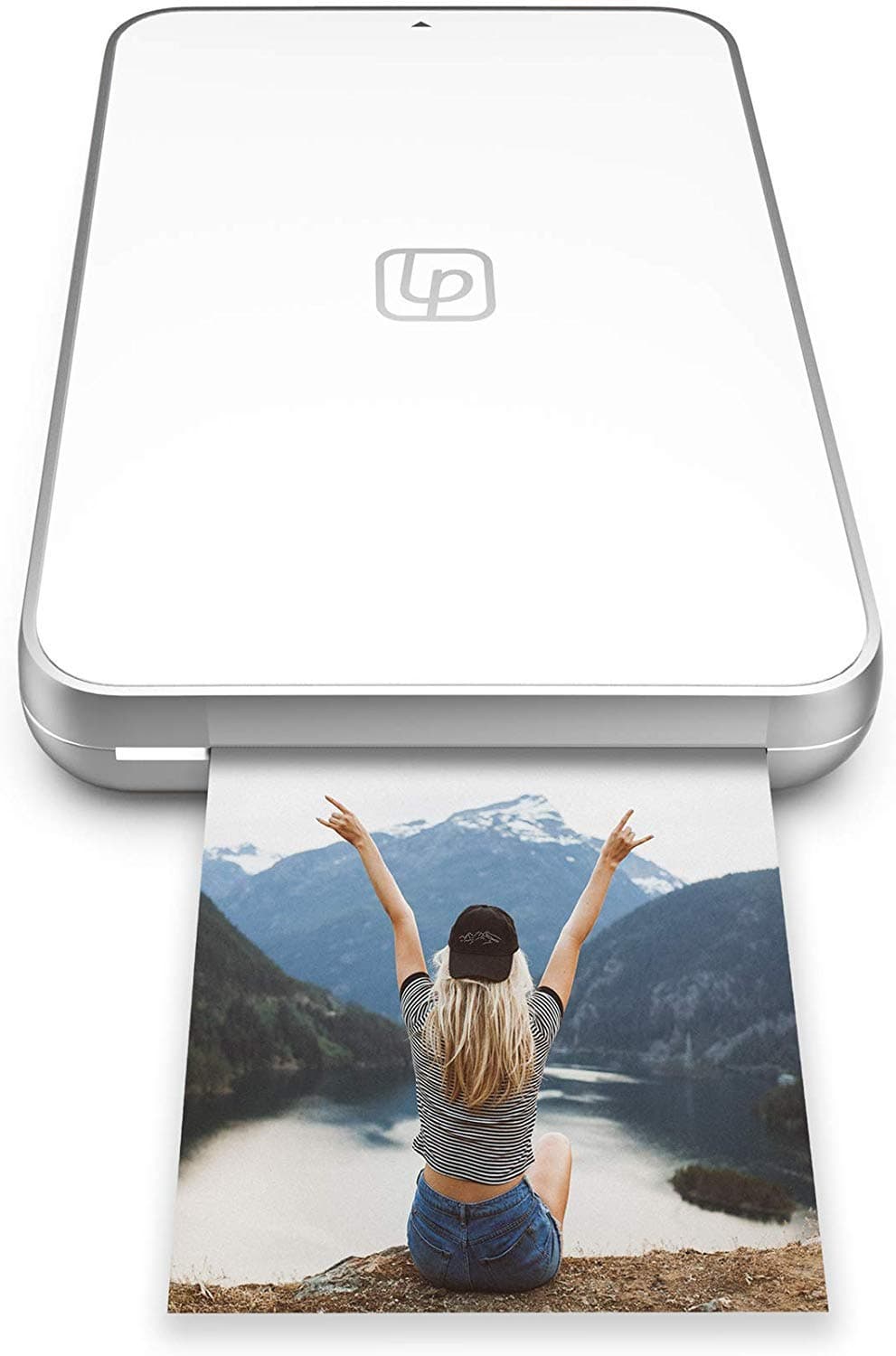 Ultra Slim Printer | Portable Bluetooth Photo, Video & GIF Instant Printer with Video Embed Technology, Editing Suite & Social App for iOS and Android | 2x3 ZINK Zero Ink Sticky-Back Film