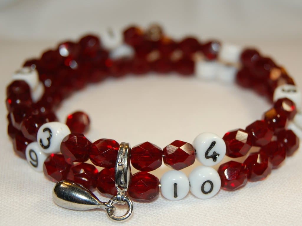 The Nursing Bracelet TM (The Original) Garnet