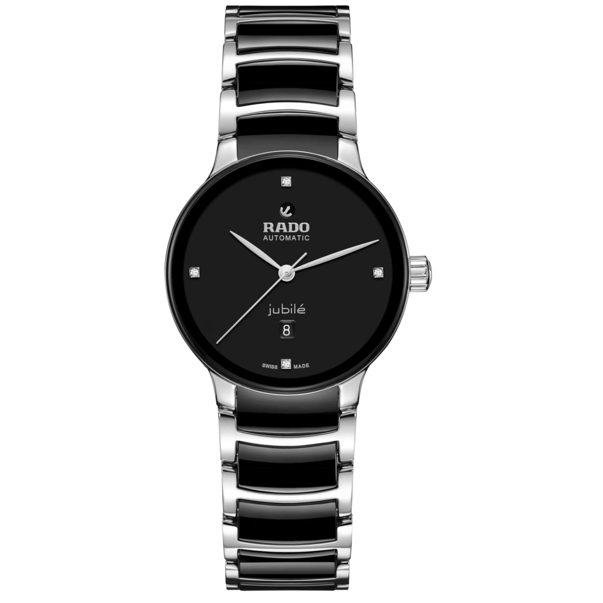 Rado Centrix Automatic Diamonds, Black, Dress