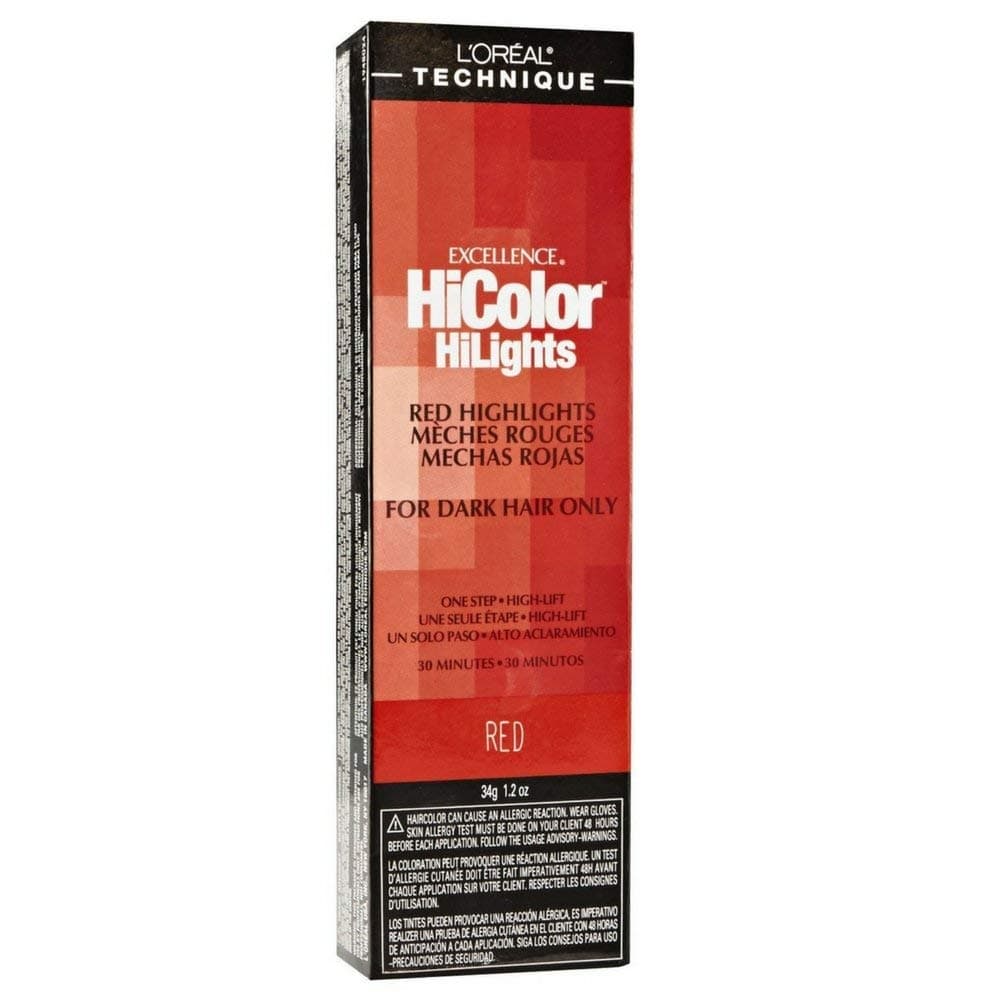 L’Oréal Excellence HiColor HiLights Red Highlights 34g (3 Pack)